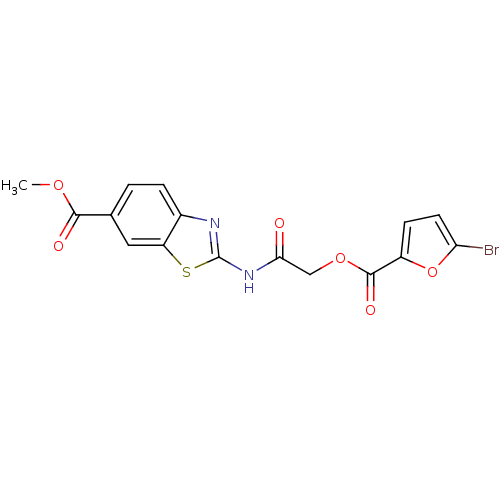 Chemical structure of BindingDB Monomer ID 50113294