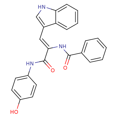 Chemical structure of BindingDB Monomer ID 50113302
