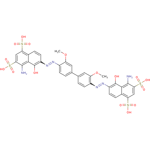 Chemical structure of BindingDB Monomer ID 50113317