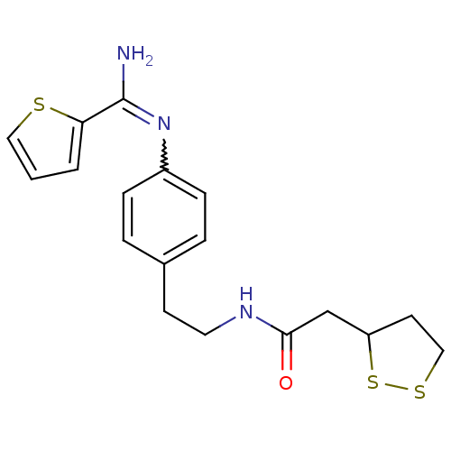 Chemical structure of BindingDB Monomer ID 50113344
