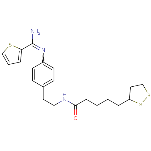 Chemical structure of BindingDB Monomer ID 50113345