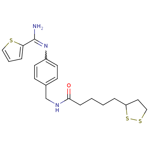 Chemical structure of BindingDB Monomer ID 50113347