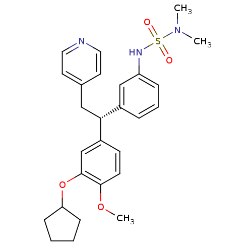 Chemical structure of BindingDB Monomer ID 50113367