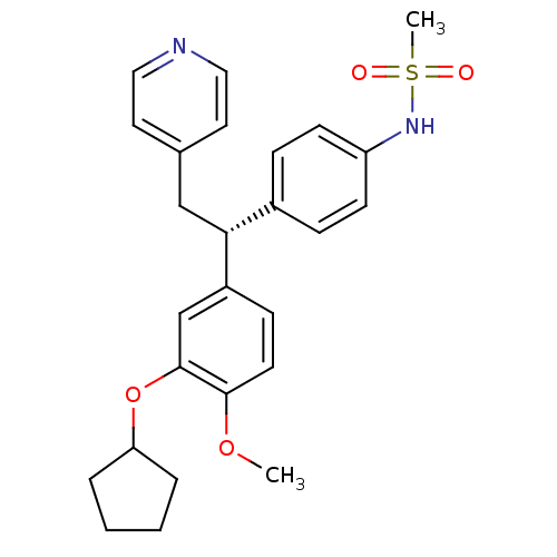 Chemical structure of BindingDB Monomer ID 50113389