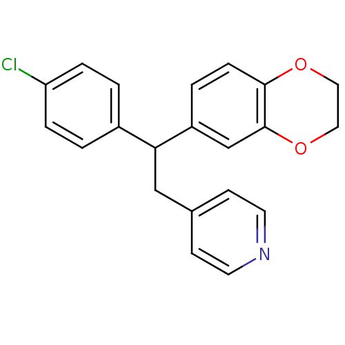 Chemical structure of BindingDB Monomer ID 50113422