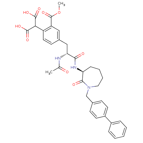 Chemical structure of BindingDB Monomer ID 50113760