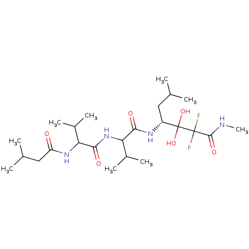 Chemical structure of BindingDB Monomer ID 50113855