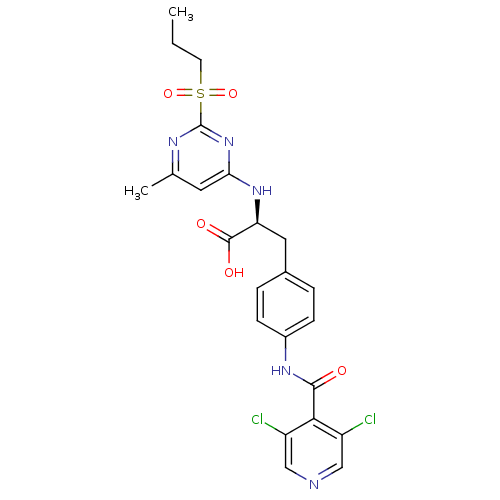 Chemical structure of BindingDB Monomer ID 50114296