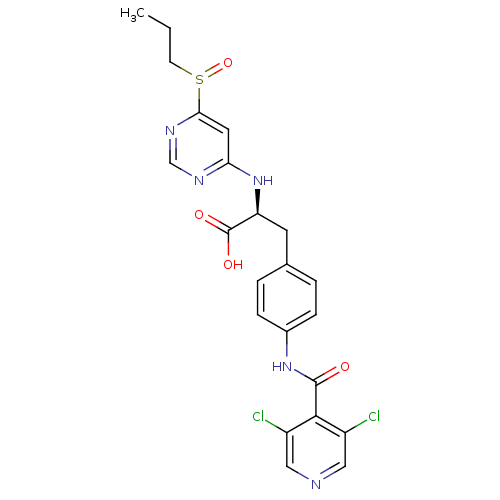 Chemical structure of BindingDB Monomer ID 50114305