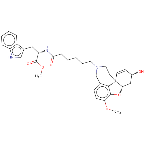 Chemical structure of BindingDB Monomer ID 50114374