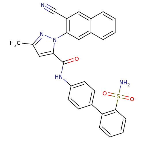 Chemical structure of BindingDB Monomer ID 50114435