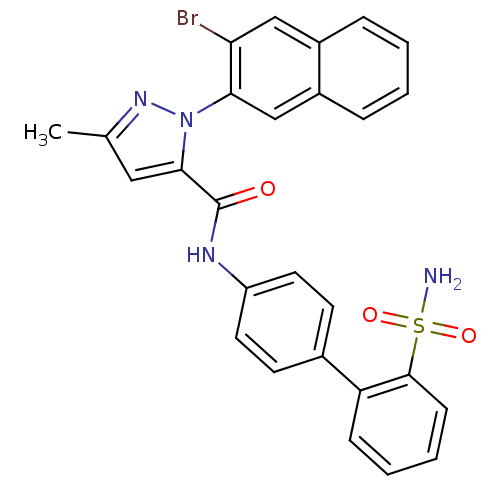 Chemical structure of BindingDB Monomer ID 50114438