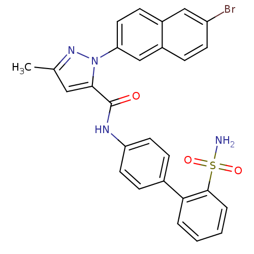 Chemical structure of BindingDB Monomer ID 50114439