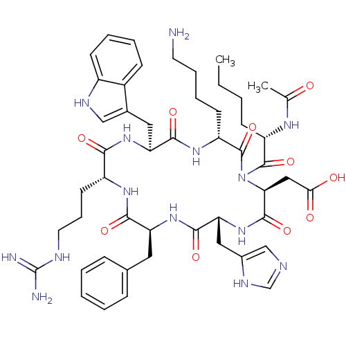 Chemical structure of BindingDB Monomer ID 50114736