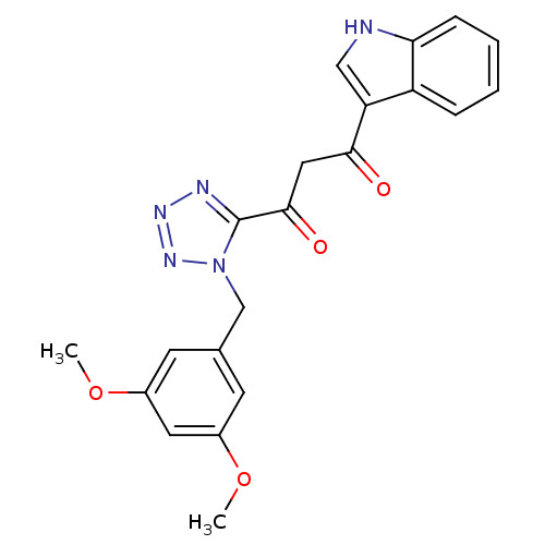 Chemical structure of BindingDB Monomer ID 50115571