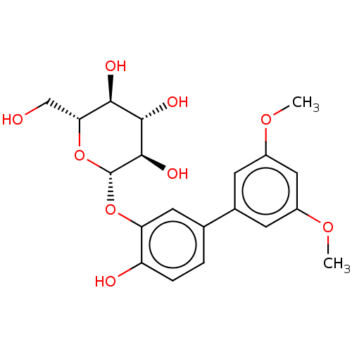 Chemical structure of BindingDB Monomer ID 50115820