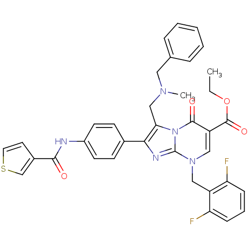 Chemical structure of BindingDB Monomer ID 50115996