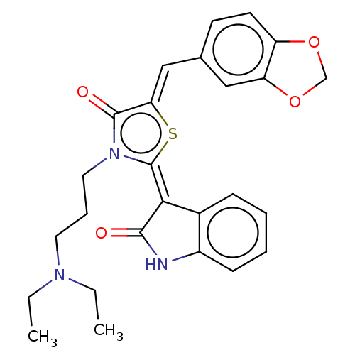 Chemical structure of BindingDB Monomer ID 50116013