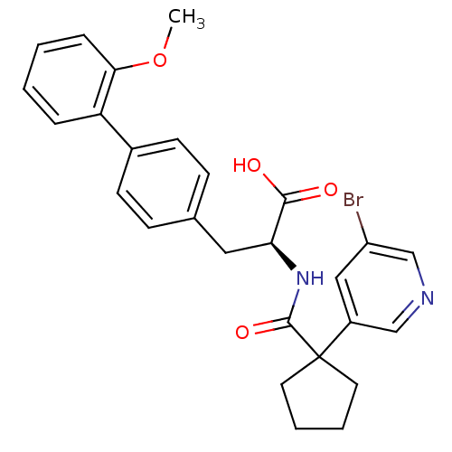 Chemical structure of BindingDB Monomer ID 50116157