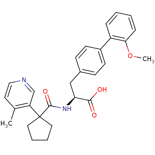 Chemical structure of BindingDB Monomer ID 50116172