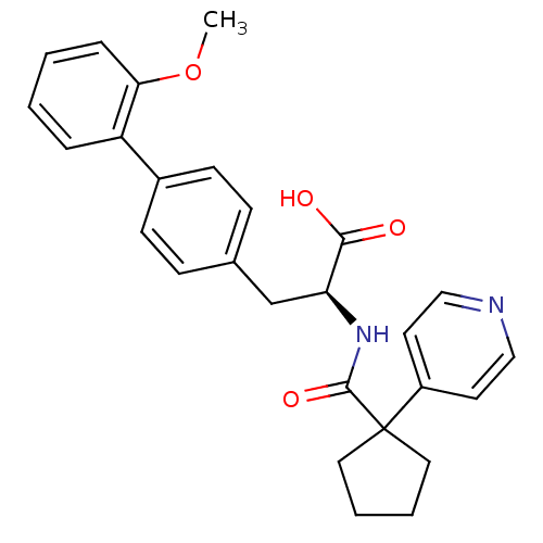 Chemical structure of BindingDB Monomer ID 50116174