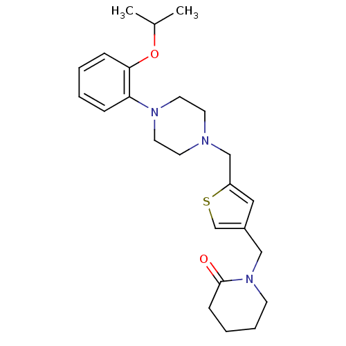 Chemical structure of BindingDB Monomer ID 50116204