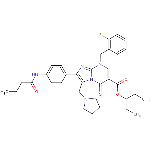 Chemical structure of BindingDB Monomer ID 50116214