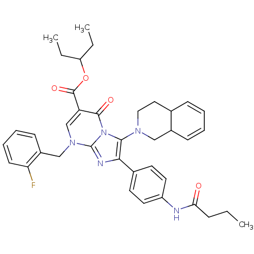 Chemical structure of BindingDB Monomer ID 50116215