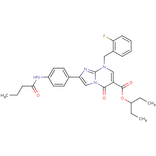 Chemical structure of BindingDB Monomer ID 50116216