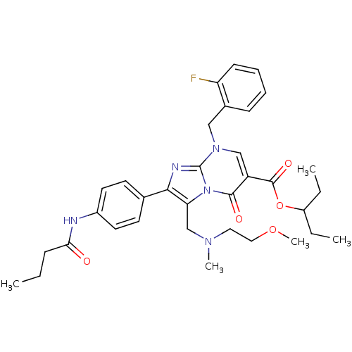 Chemical structure of BindingDB Monomer ID 50116217