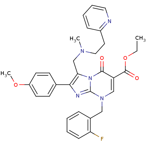 Chemical structure of BindingDB Monomer ID 50116219