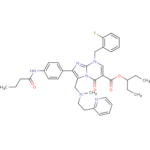 Chemical structure of BindingDB Monomer ID 50116222