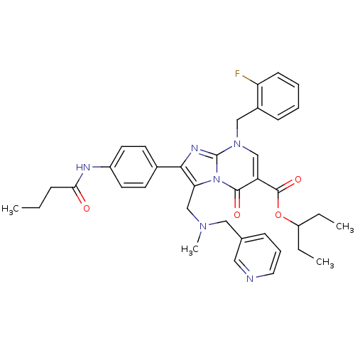 Chemical structure of BindingDB Monomer ID 50116228