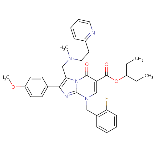Chemical structure of BindingDB Monomer ID 50116235