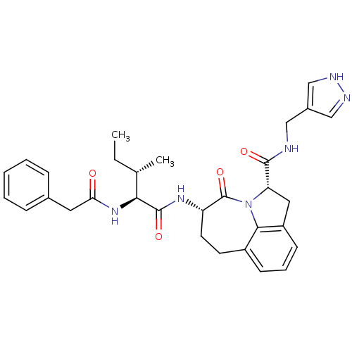 Chemical structure of BindingDB Monomer ID 50116255