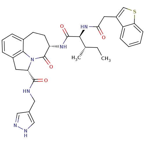 Chemical structure of BindingDB Monomer ID 50116262