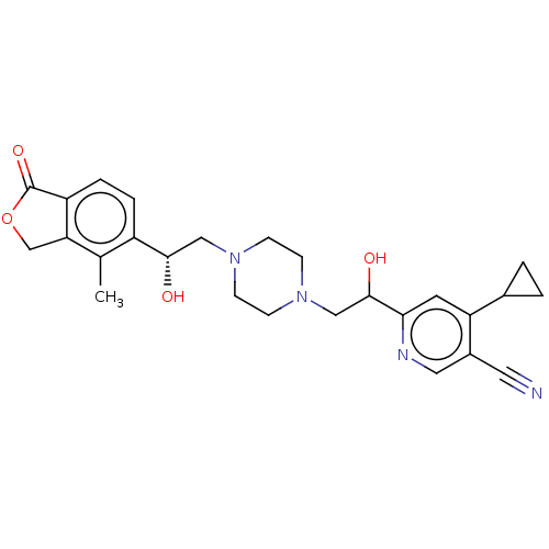 Chemical structure of BindingDB Monomer ID 50116797
