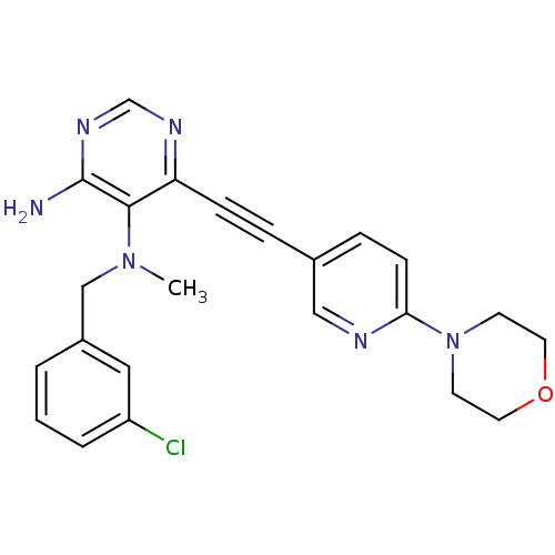 Chemical structure of BindingDB Monomer ID 50117174