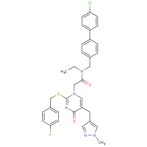 Chemical structure of BindingDB Monomer ID 50117779