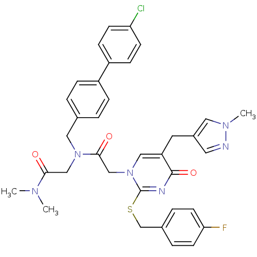 Chemical structure of BindingDB Monomer ID 50117780
