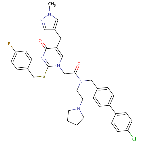 Chemical structure of BindingDB Monomer ID 50117781
