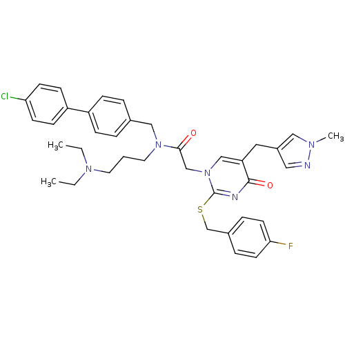 Chemical structure of BindingDB Monomer ID 50117782