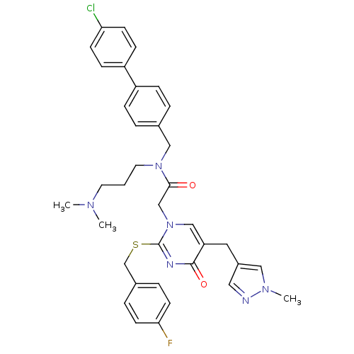 Chemical structure of BindingDB Monomer ID 50117784