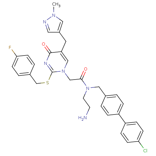 Chemical structure of BindingDB Monomer ID 50117786