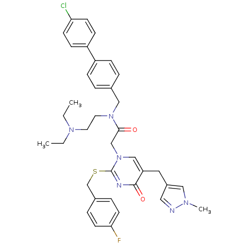 Chemical structure of BindingDB Monomer ID 50117789