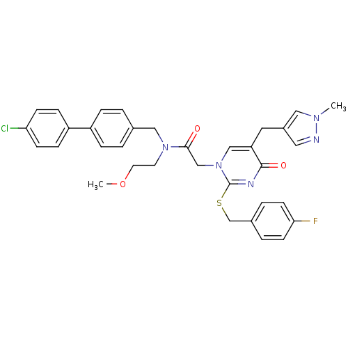 Chemical structure of BindingDB Monomer ID 50117792
