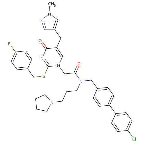 Chemical structure of BindingDB Monomer ID 50117793