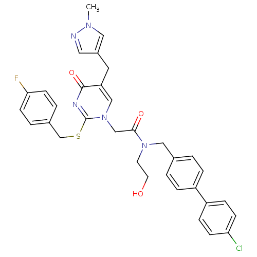 Chemical structure of BindingDB Monomer ID 50117796