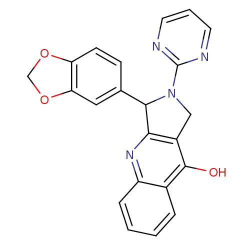 Chemical structure of BindingDB Monomer ID 50118254
