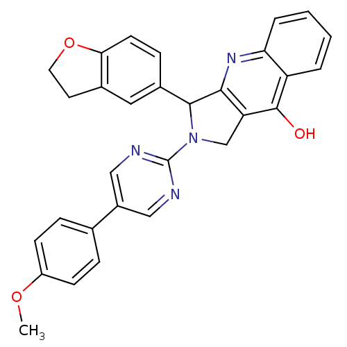 Chemical structure of BindingDB Monomer ID 50118255
